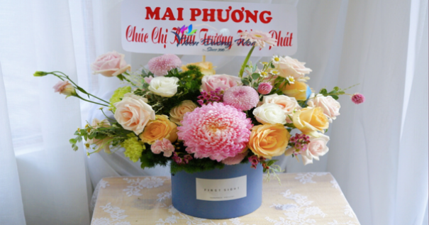 Chọn hoa khai trương hợp phong thủy và dịp kinh doanh tại Thủ Dầu Một