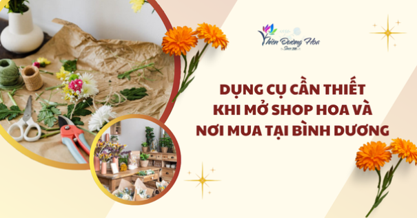 Danh Sách Dụng Cụ Cần Thiết Khi Mở Shop Hoa Và Nơi Mua Tại Bình Dương