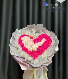 Trái tim màu hồng 02