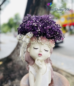 Bình hoa cô gái- 03