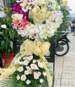 Hoa chia buồn- HV06