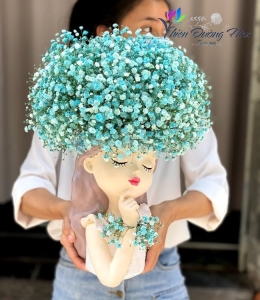 Bình hoa baby cô gái- 08