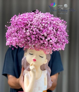 Bình hoa baby hồng - Special