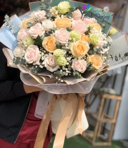 Bó hoa tươi sáng VF308