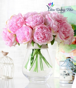 Hoa lụa - Mẫu đơn