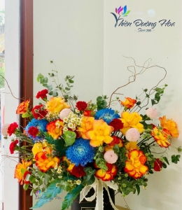 Hộp hoa chúc mừng- TĐH 01