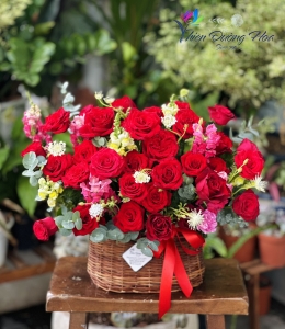 Giỏ hoa TĐH 43