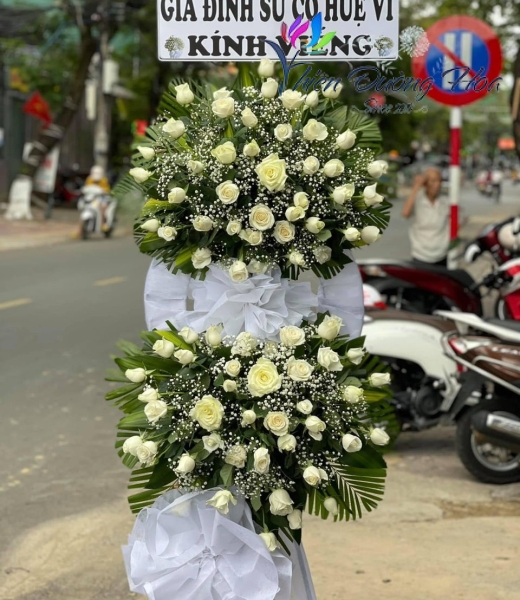 Hoa chia buồn - HV20