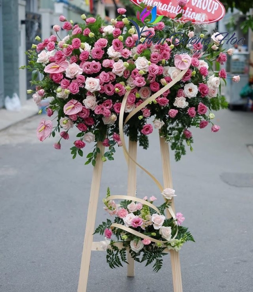 Kệ Hoa Khai Trương 46