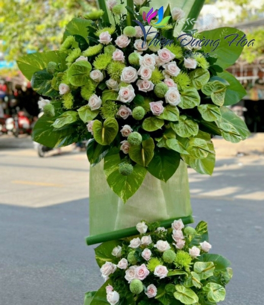 Hoa khai trương- Tươi xanh 384