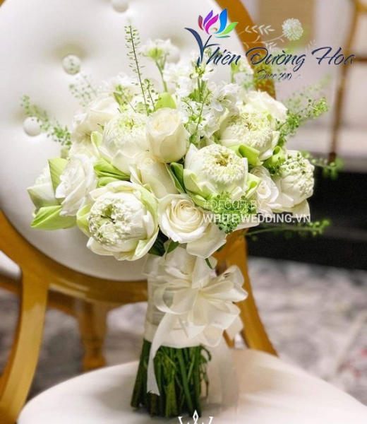 Bó hoa cưới- Sen 05