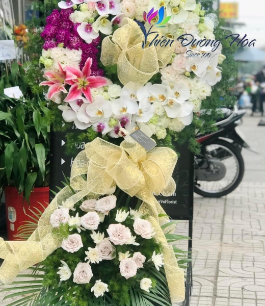 Hoa chia buồn- HV06