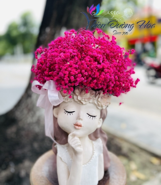 Bình hoa cô gái- 04