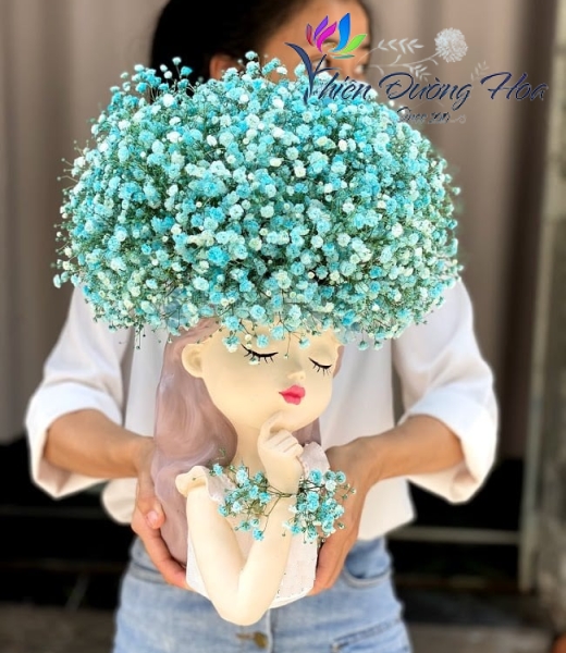 Bình hoa baby cô gái- 08