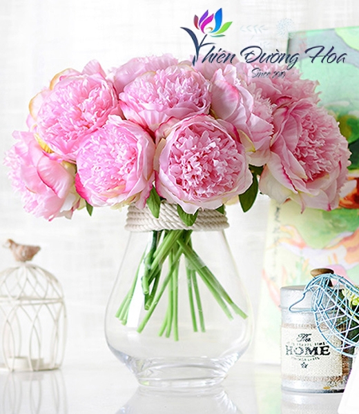 Hoa lụa - Mẫu đơn