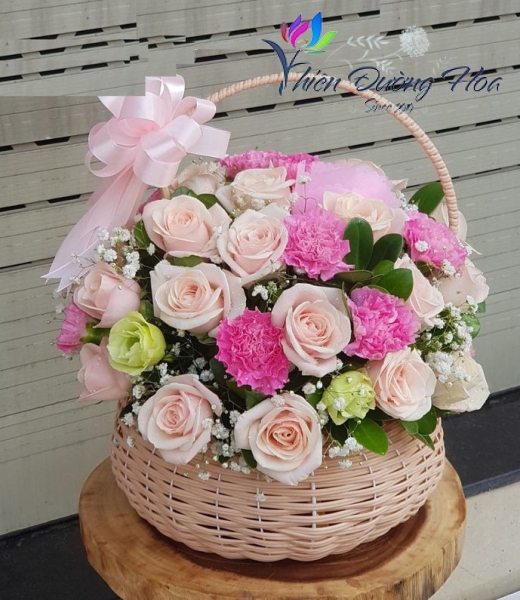 Giỏ hoa TĐH 07